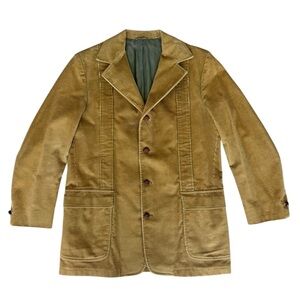 Vintage 1950s LL Bean Corduroy Blazer Jacket Men’s Size 40R